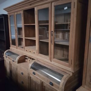 Vitrinenschrank aus Teakholz